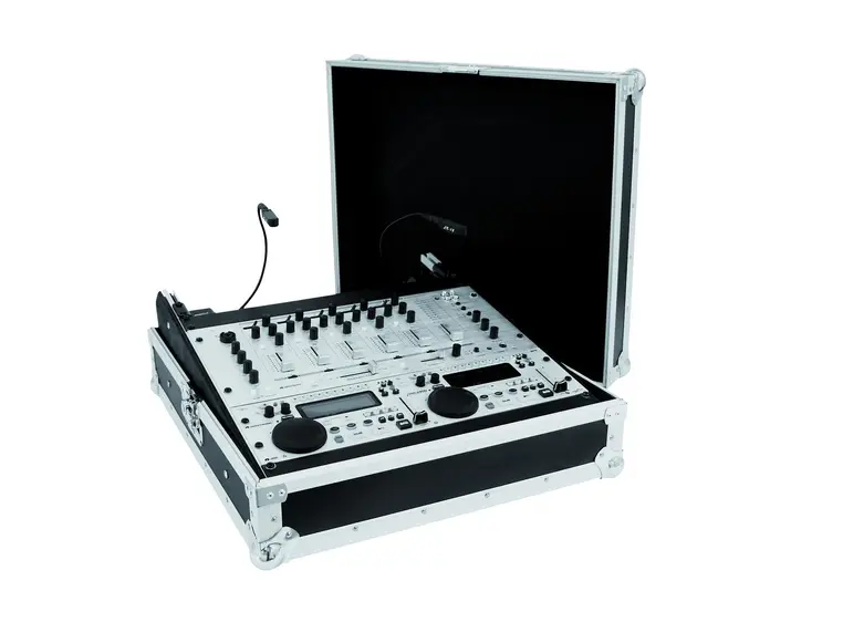 Flight case for mikser Pro MCB-19 12U, svart 